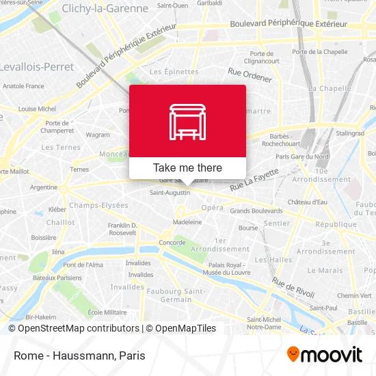 Rome - Haussmann map