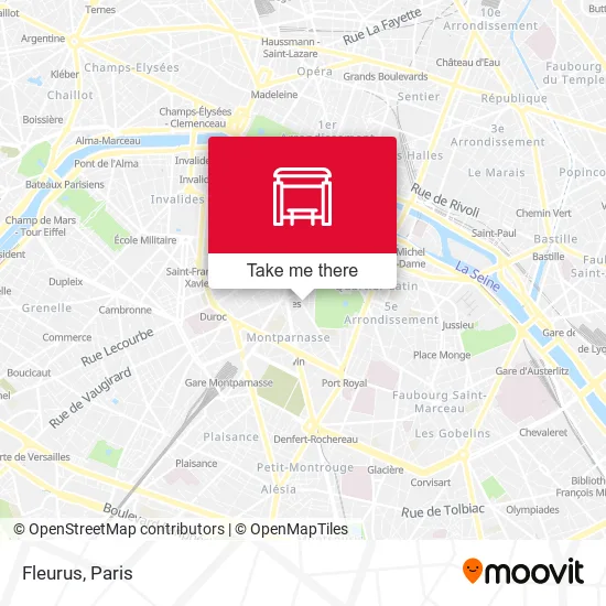 Fleurus map