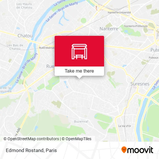 Edmond Rostand map