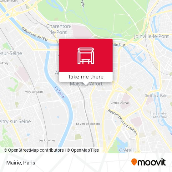 Mairie map