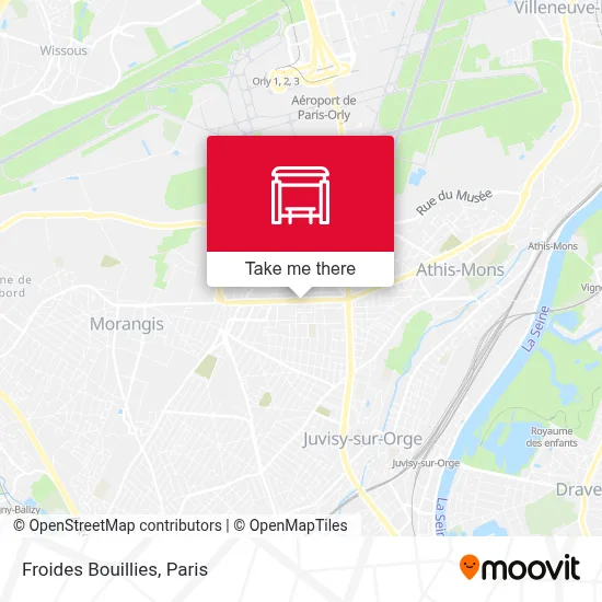 Froides Bouillies map