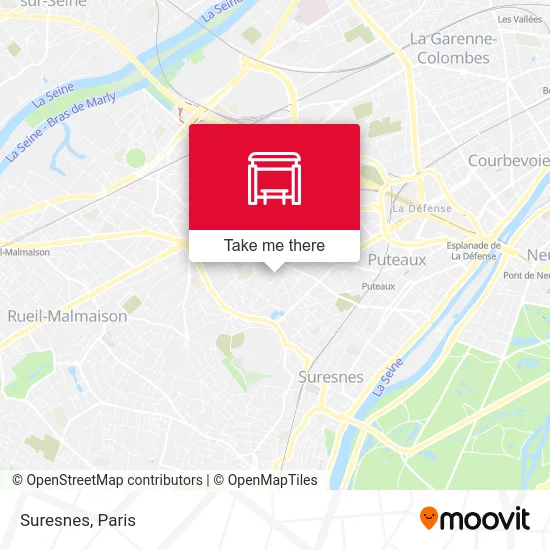 Suresnes map