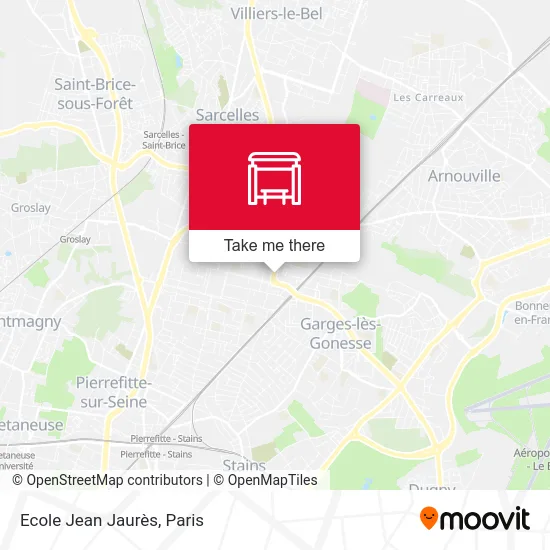 Ecole Jean Jaurès map
