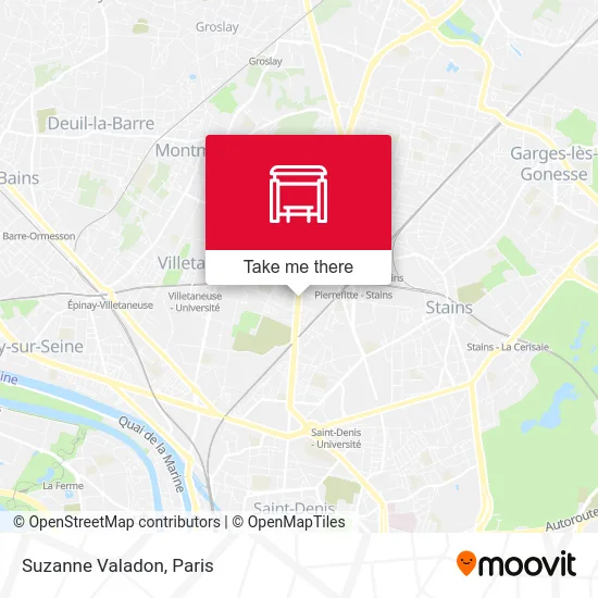 Suzanne Valadon map