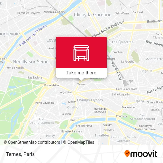 Ternes map