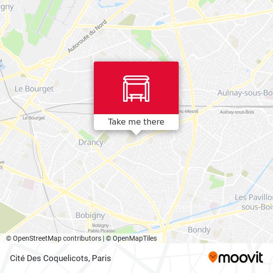 Mapa Cité Des Coquelicots