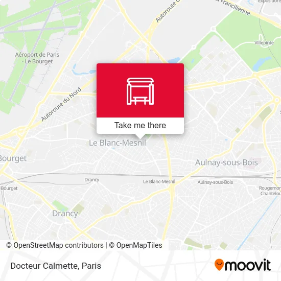 Docteur Calmette map