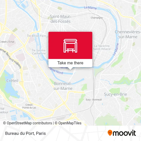 Bureau du Port map
