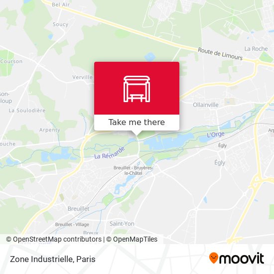 Zone Industrielle map