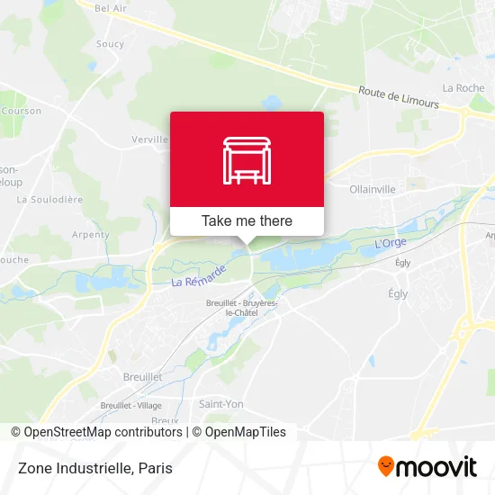 Zone Industrielle map