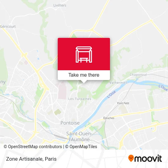 Zone Artisanale map