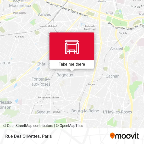 Rue Des Olivettes map