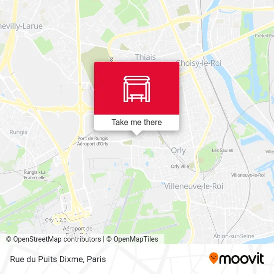 Mapa Rue du Puits Dixme