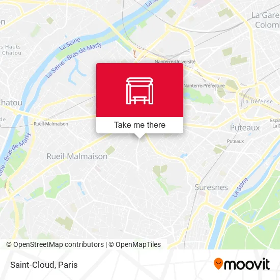 Saint-Cloud map