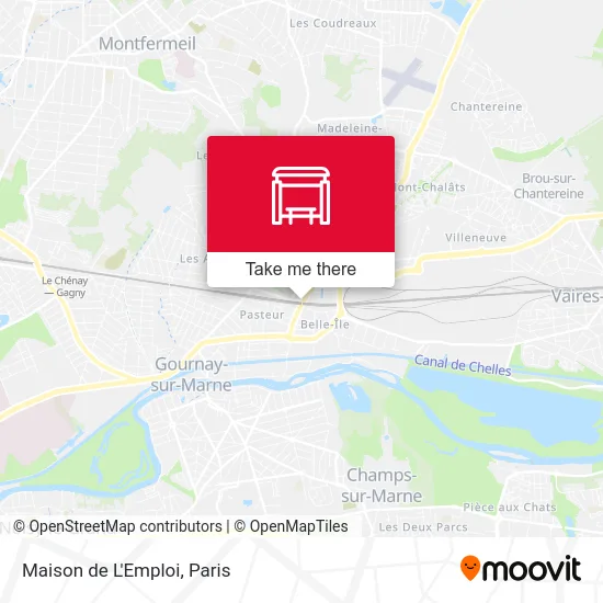 Maison de L'Emploi map