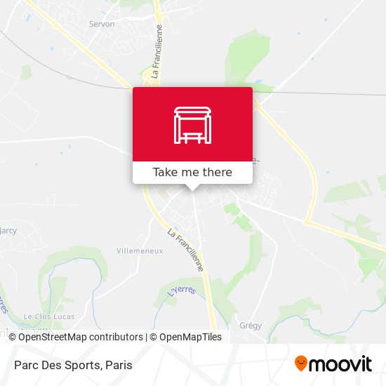 Parc Des Sports map