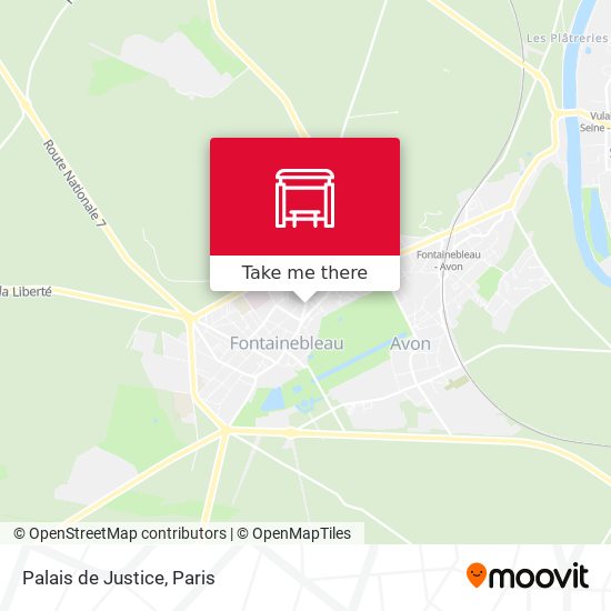 Palais de Justice map