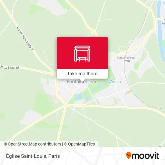 Église Saint-Louis map