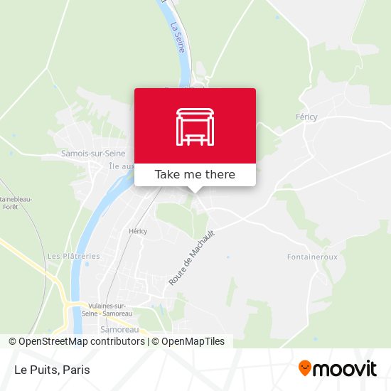 Le Puits map