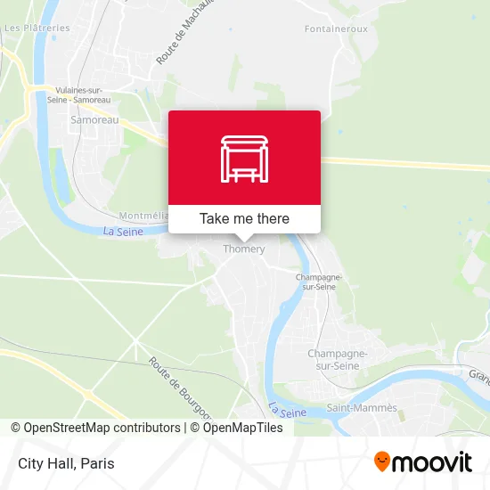 Mairie map