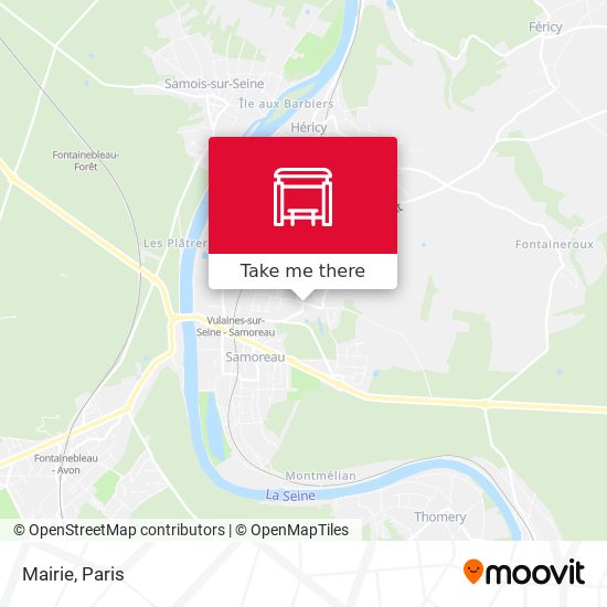 Mairie map