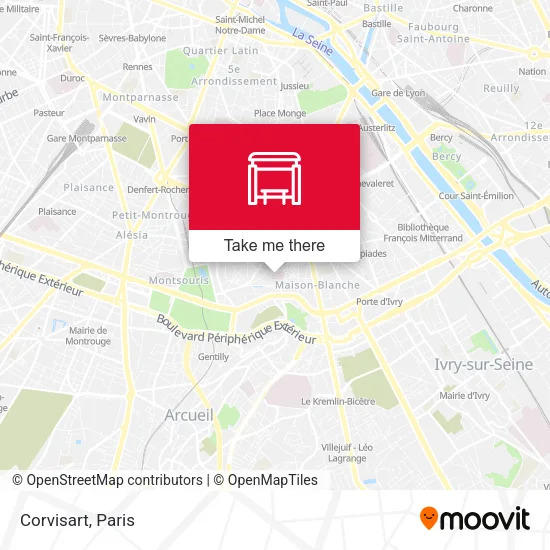Corvisart map