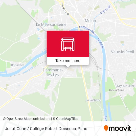 Mapa Joliot Curie / Collège Robert Doisneau