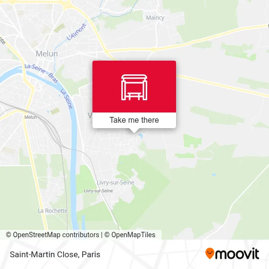Clos Saint-Martin map