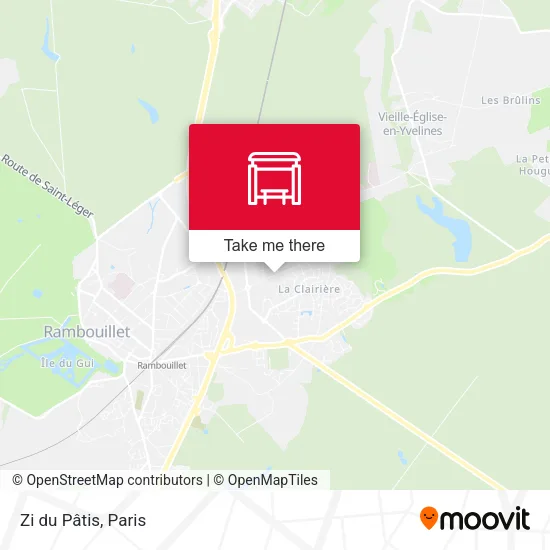 Zi du Pâtis map