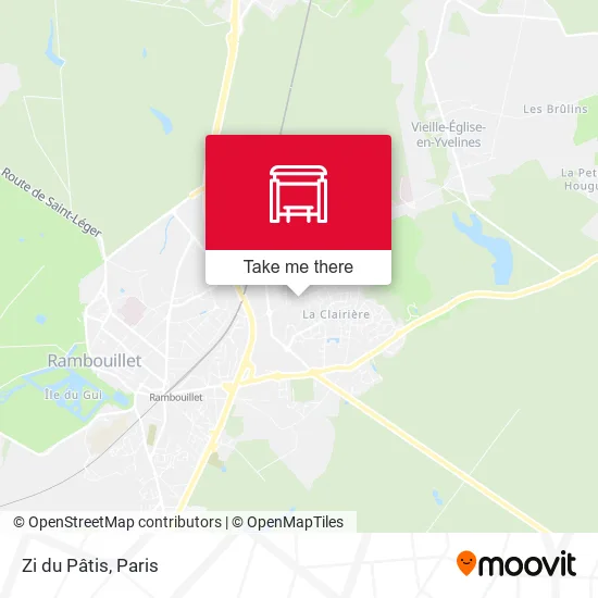 Zi du Pâtis map