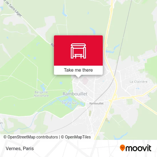 Vernes map