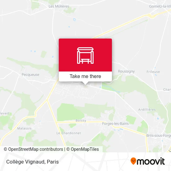 Collège Vignaud map