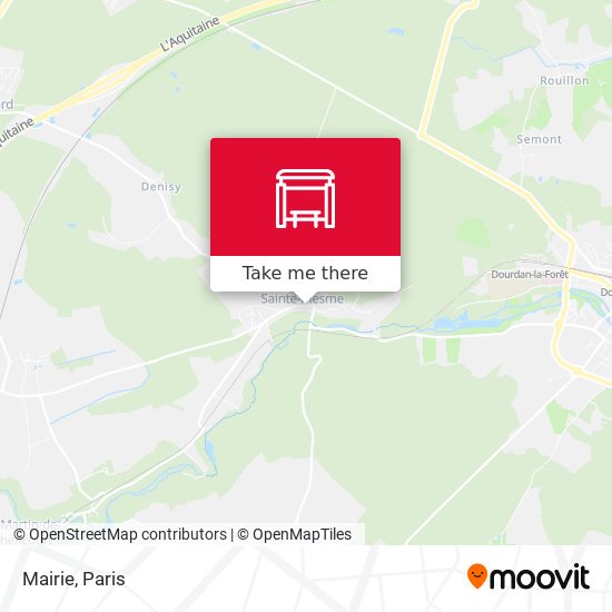 Mairie map