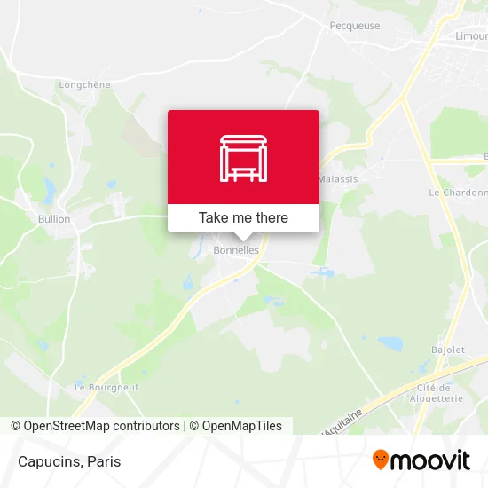 Capucins map