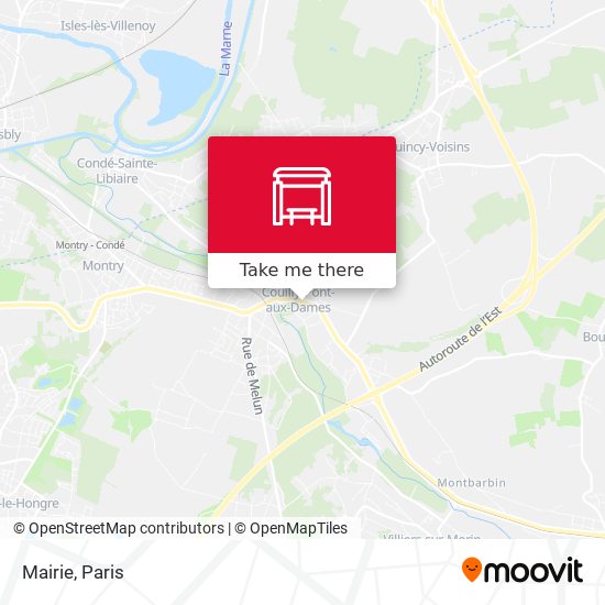 Mairie map