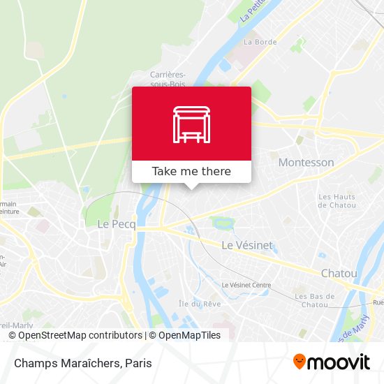 Champs Maraîchers map