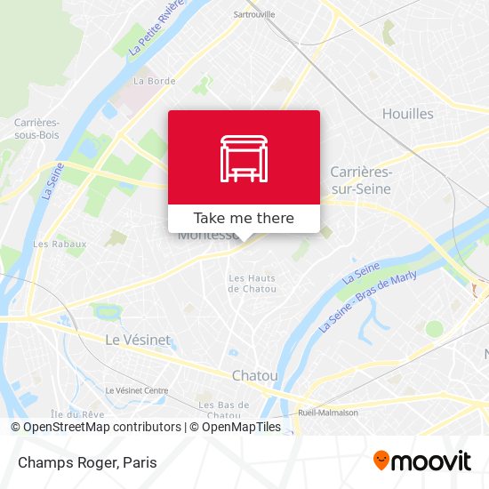 Mapa Champs Roger