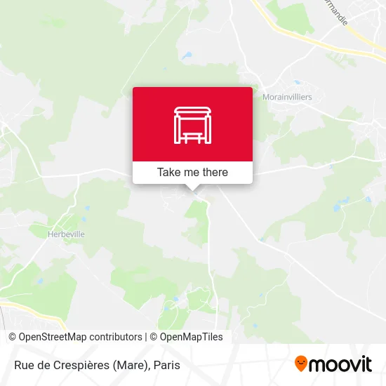Rue de Crespières (Mare) map