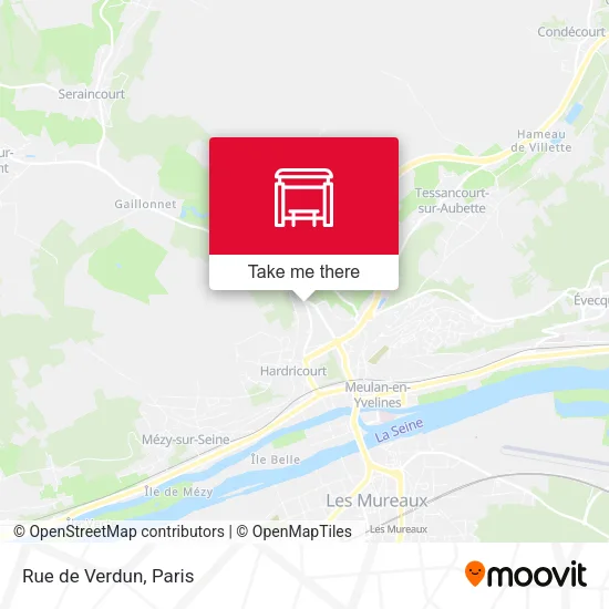 Rue de Verdun map