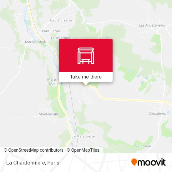 La Chardonnière map