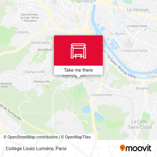 Collège Louis Lumière map