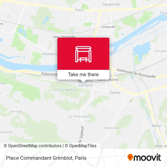 Place Commandant Grimblot map
