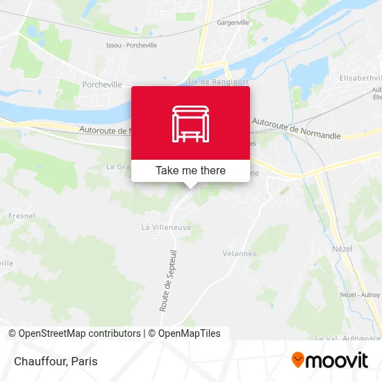 Chauffour map