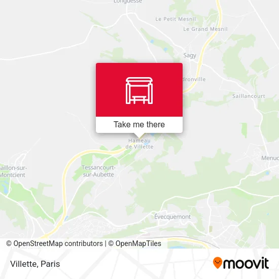 Villette map