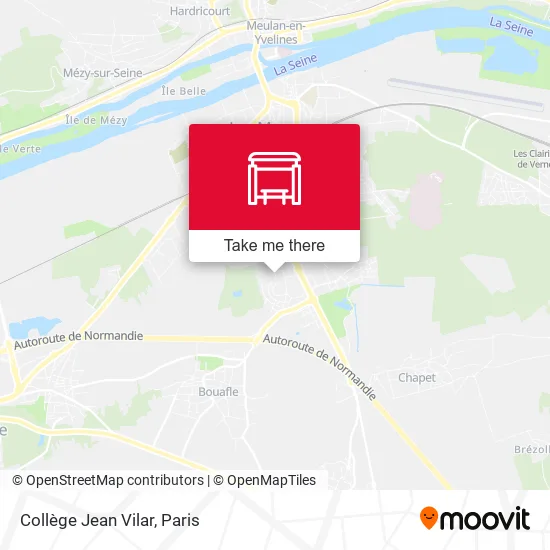 Collège Jean Vilar map