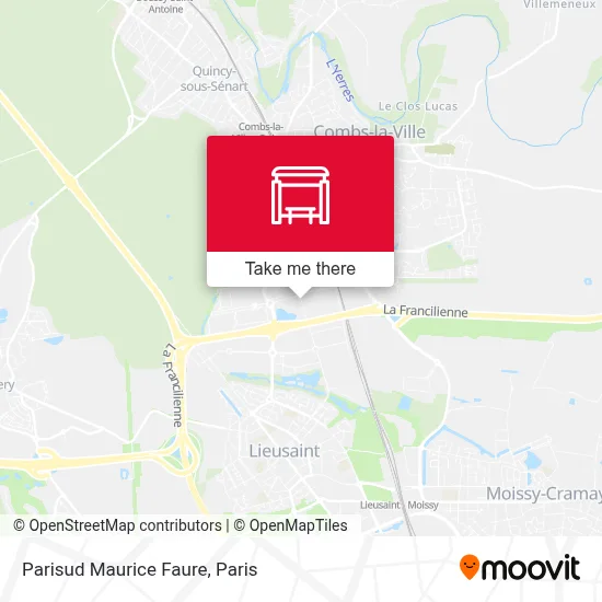 Parisud Maurice Faure map