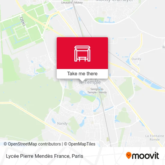 Lycée Pierre Mendès France map