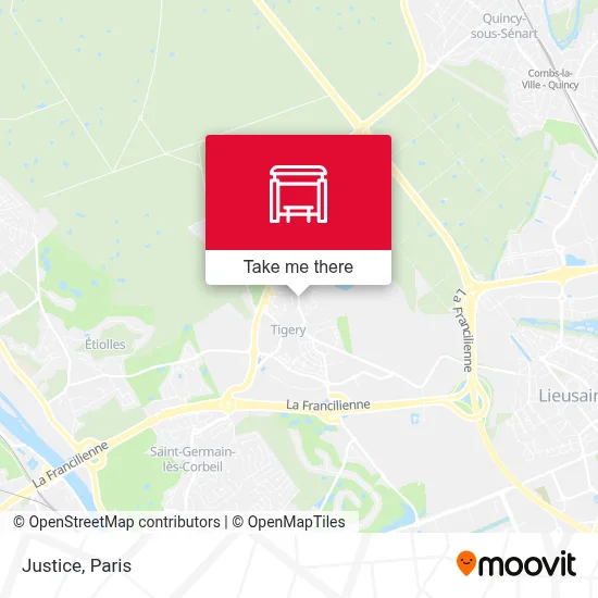 Justice map