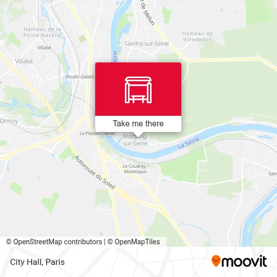 Mairie map
