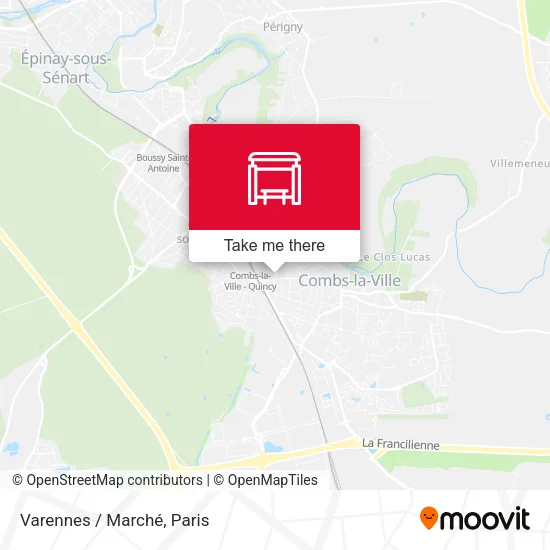 Varennes / Marché map